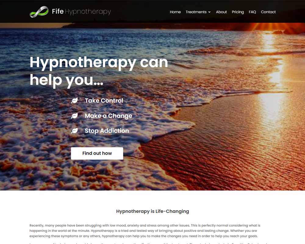 Fife Hypnotherapy Website