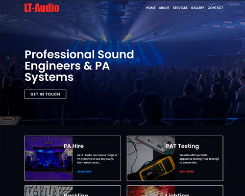 LT-Audio-Website-Design