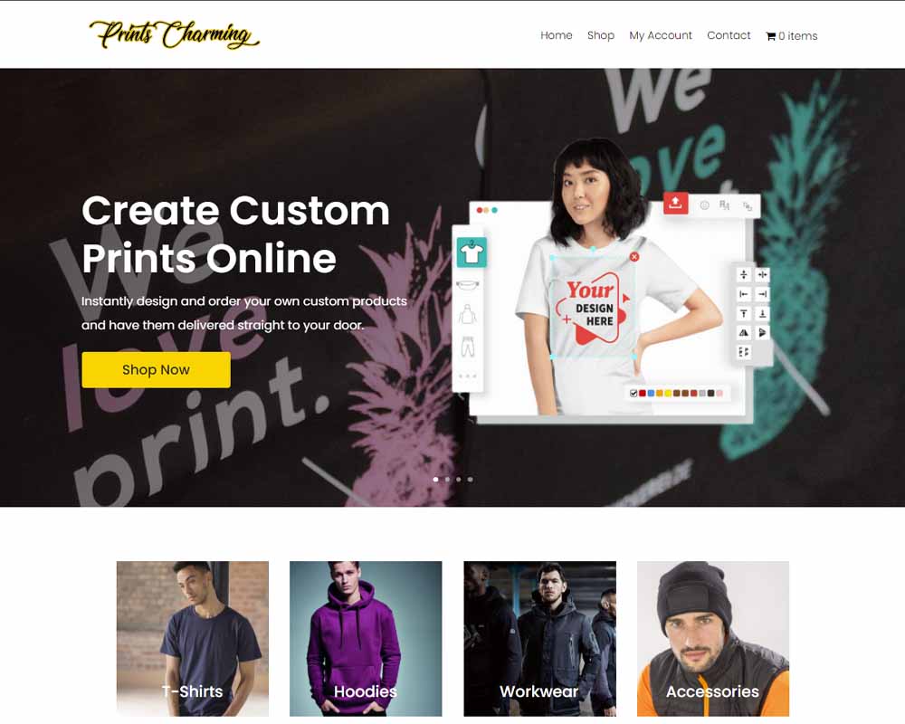 Prints Charming T-Shirt Printers Website